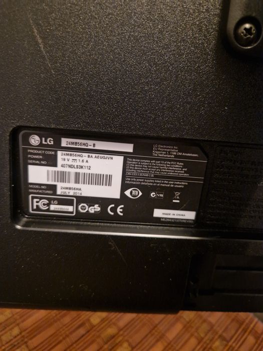 Monitor LG 24MB56HQ-B
