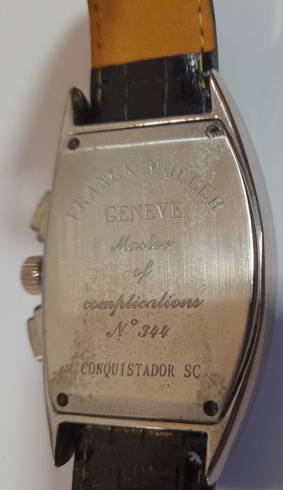 Relógio de luxo Franck muller