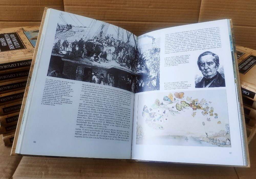 GRANDES DESCOBRIMENTOS E EXPLORAÇÕES - 16 Volumes