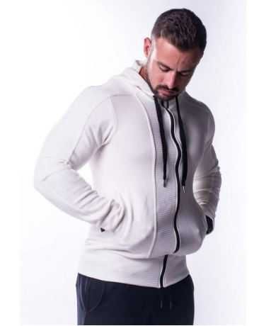 AW Bluza z kapturem KREMOWY NEBBIA #301