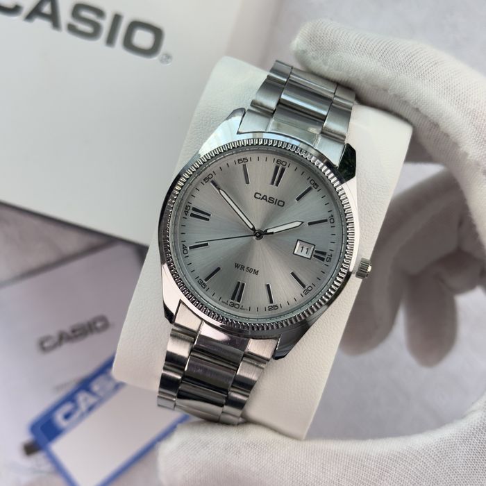 Годинник Casio MTP-1302 steel silver з Упакуванням