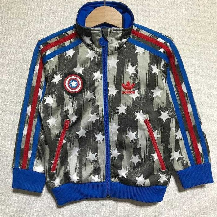 Дитяча кофта для хлопчика adidas captain america капітан америка