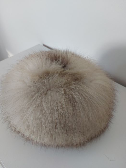 czapka z szalem-kołnierz