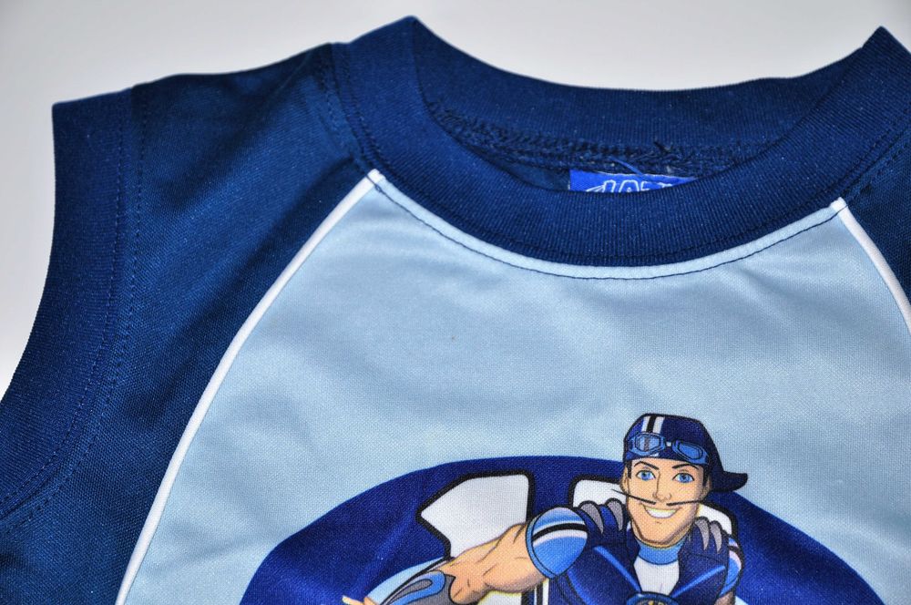 Komplet LAZY TOWN Leniuchowo Sportacus 98/104