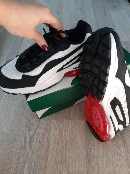 Okazja Adidasy puma sneakers czarne białe Nowe z metkami