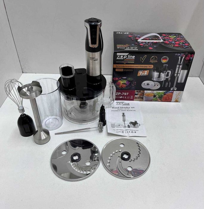 блендер измельчитель 7в1 Zepline  1500Вт