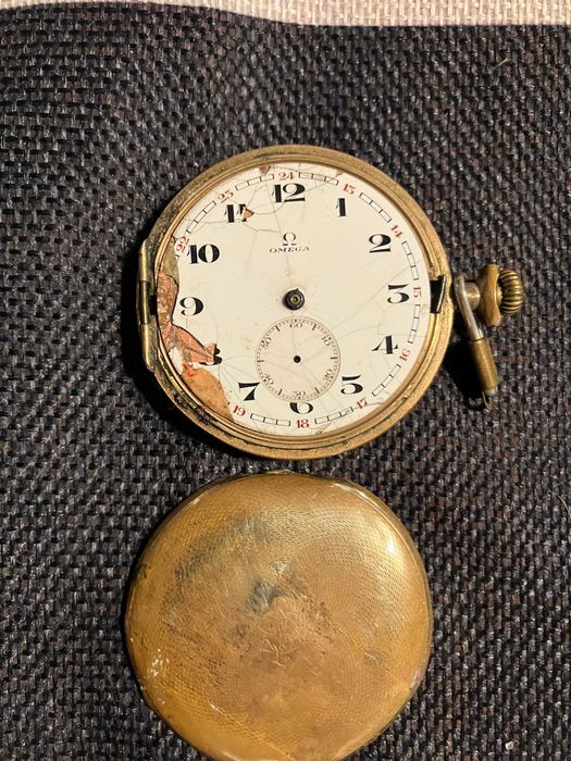 Zegarek kieszonkowy OMEGA ok. 1920 -1925r. Illinois / Elgin USA