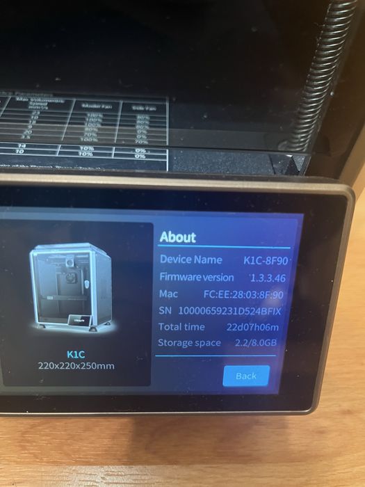 3Д принтер creality k1c з додатковим екструдером та 2 сопла