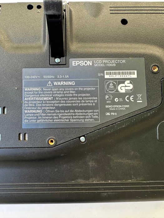 Projetor Epson EB-1770W – Funciona, precisa de lâmpada