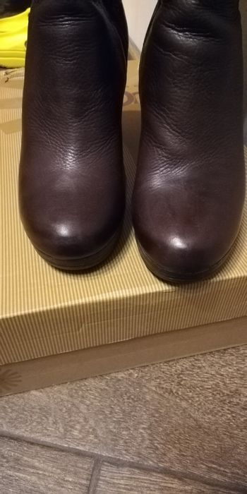 Кожаные сапоги ugg (оригинал)