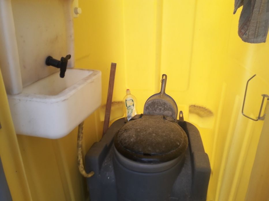 Wc quimico portátil plástico