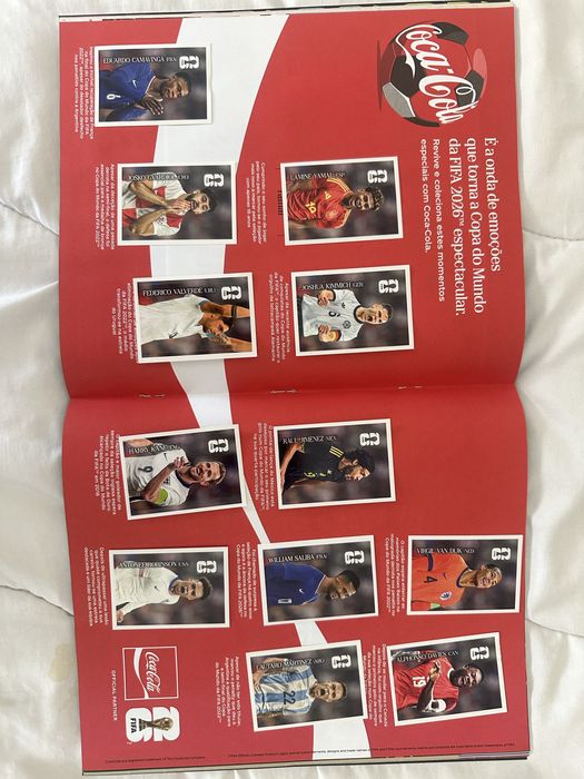 Cromos coca cola panini