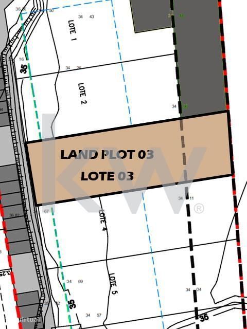 Lote para Construção moradia T3 em zona privilegiada e residencial de