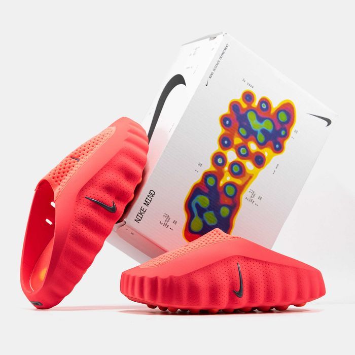 Шльопанці Nike Mind 001 Solar Red premium