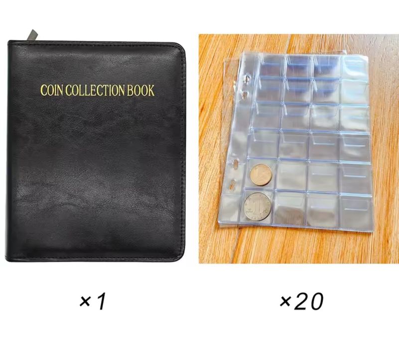 Альбом для монет на 480 ячеек