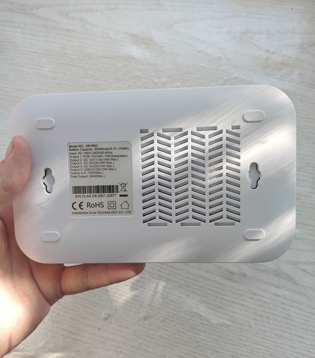 безперебійну для WiFi  роутера 20000 mAh ДБЖ інтернет без світла