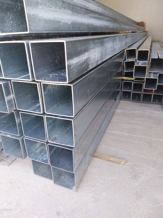 Profile 100x100 120x120 stal czarna I ocynkowana