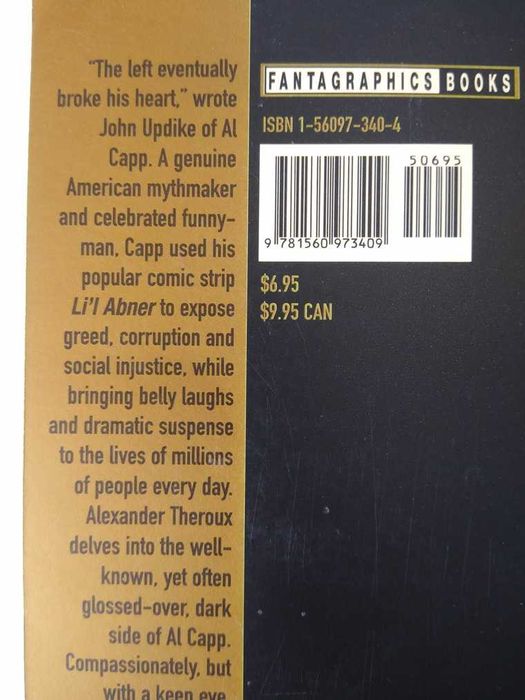 The Enigma of Al Capp - por Alexander Theroux - Ed. Fantagraphics