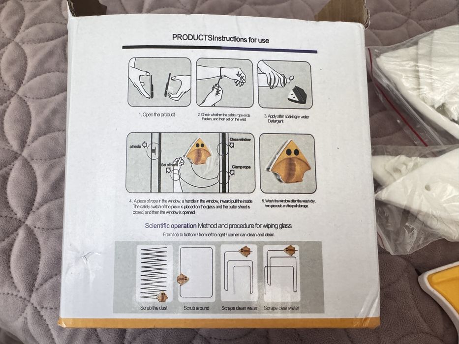 Magnetyczna myjka do szyb Magnetic Window Cleaner 3-8 mm
