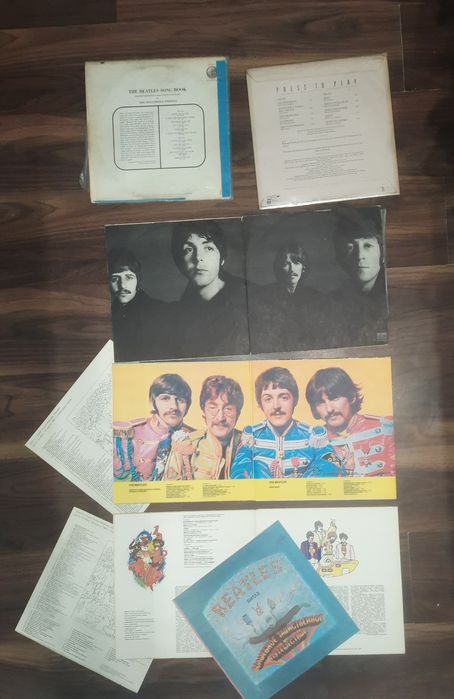 Пластинки. Винил. The Beatles.