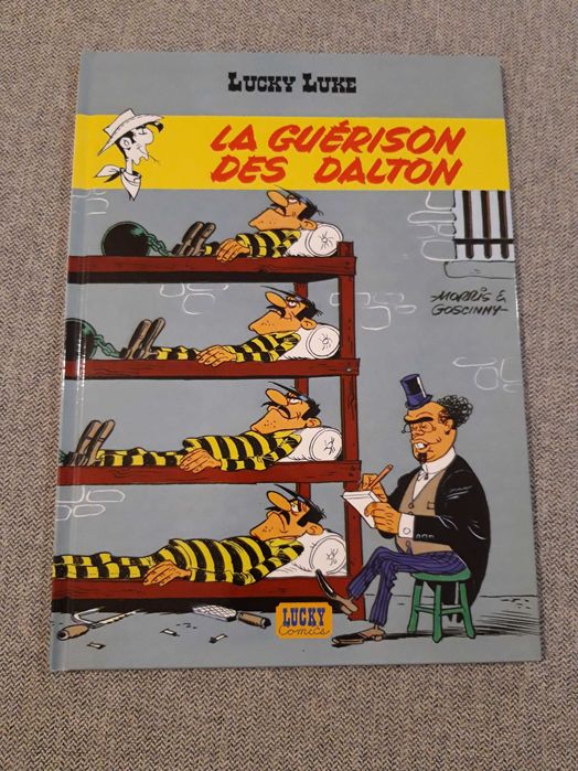 BD Lucky Luke "La gúérisson des Dalton"