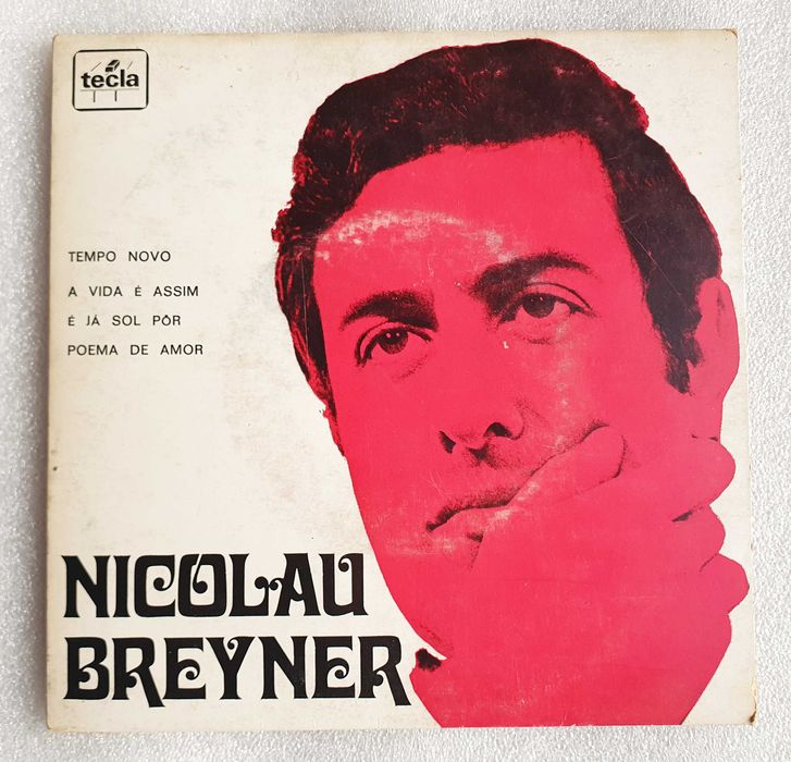 Antigo Disco Single Vinil ~ "NICOLAU BREYNER" ~ Anos 60