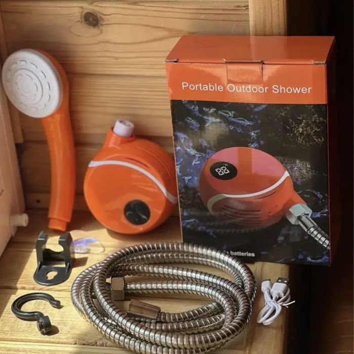 Портативний душ в дорогу