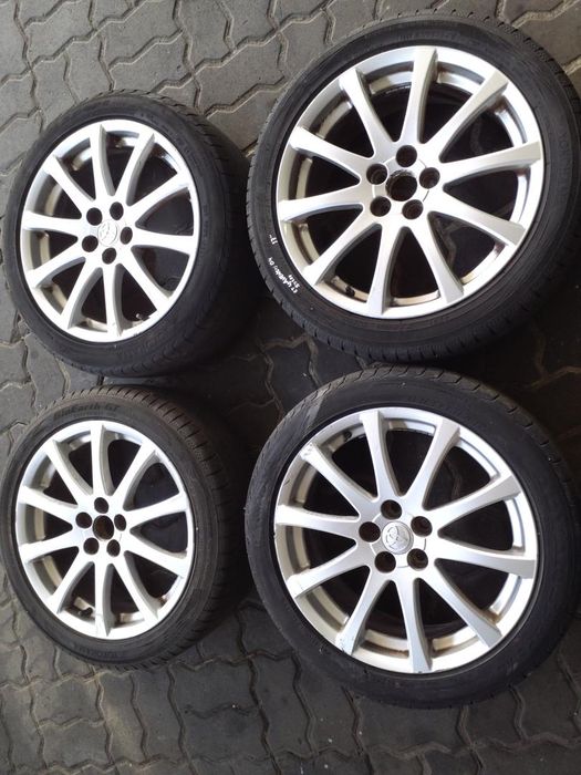 Jantes Toyota R17 Com Pneus 215/45 Furação 5X100