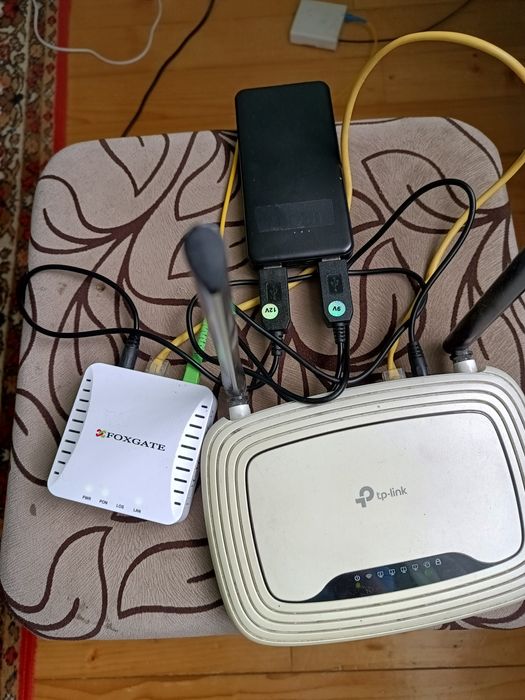 Кабель перетворювач DV 9v/12v інтернет без світла