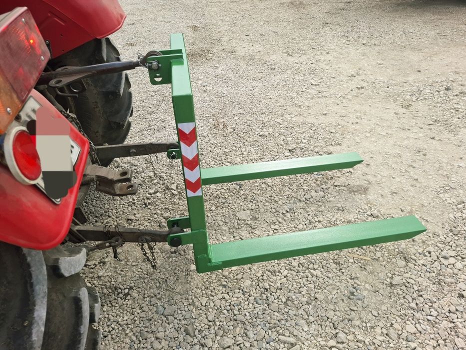 Widły do palet do ciągnika i minitraktorka Paleciak na tylni tuz