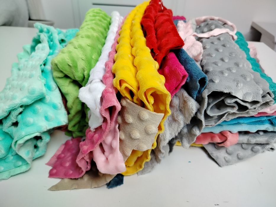 2 kg minky materiały