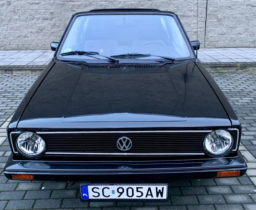 VW Golf 1 Cabrio - rentowna renowacja 