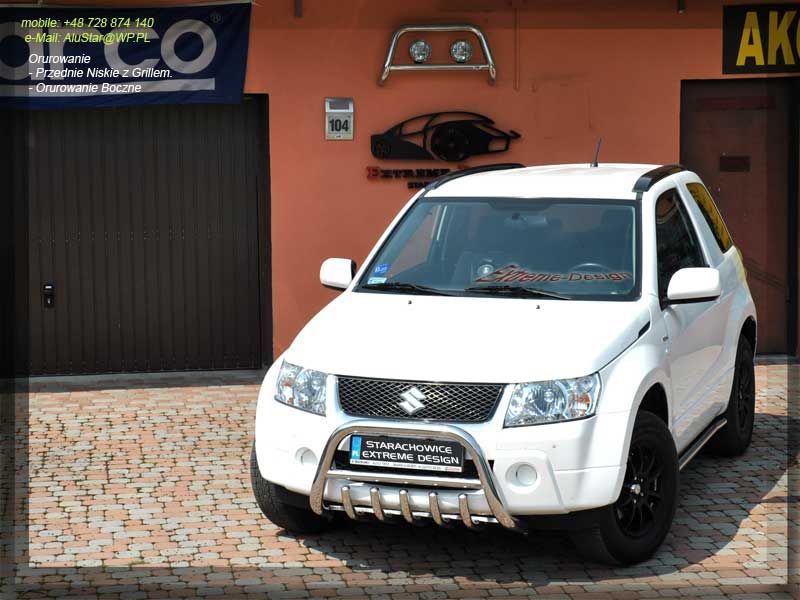 Suzuki Grand Vitara GV Orurowanie Podesty Tuning