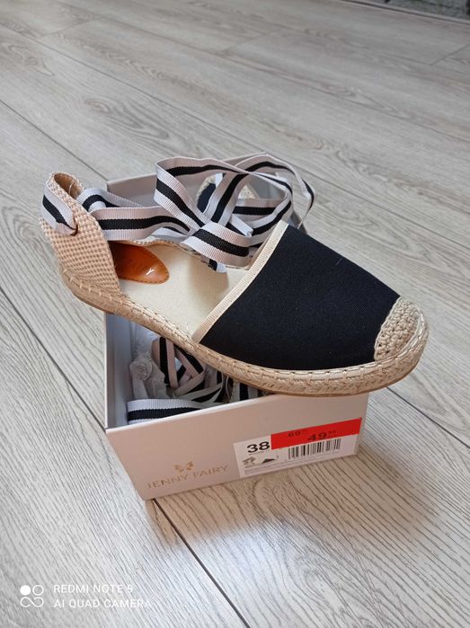 Buty espadryle Jenny Fairy rozm. 38