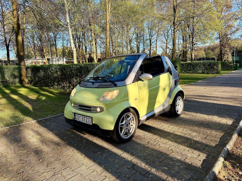 Smart Fortwo Nowy dach, drugi właściciel, klimatyzacja, skórzane fotele