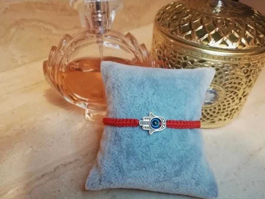 Bransoletka ochronna. Bransoletka Ręka Fatimy i oko proroka
