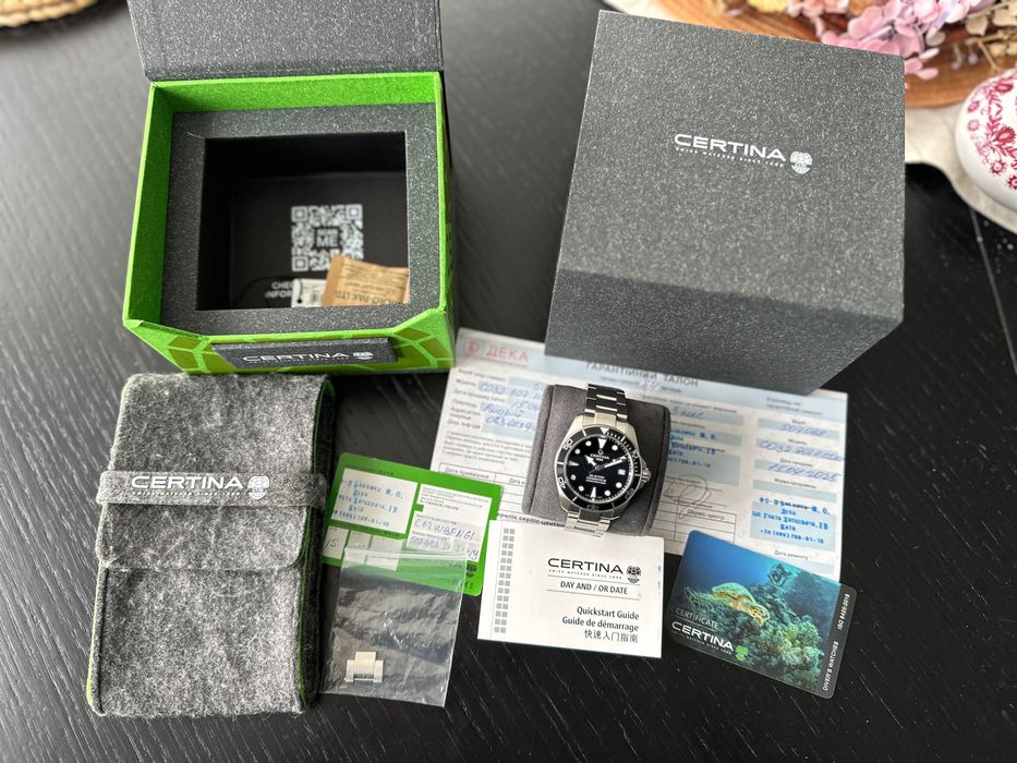 Годинник CERTINA DS Action Diver 38 Powermatic 80 C032.807.11.051.00