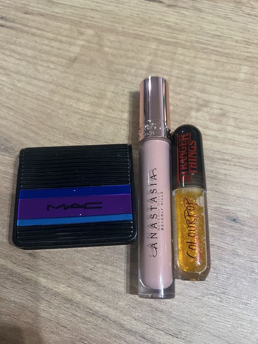 Zestaw kosmetykow mac anastasia beverly hills colour pop