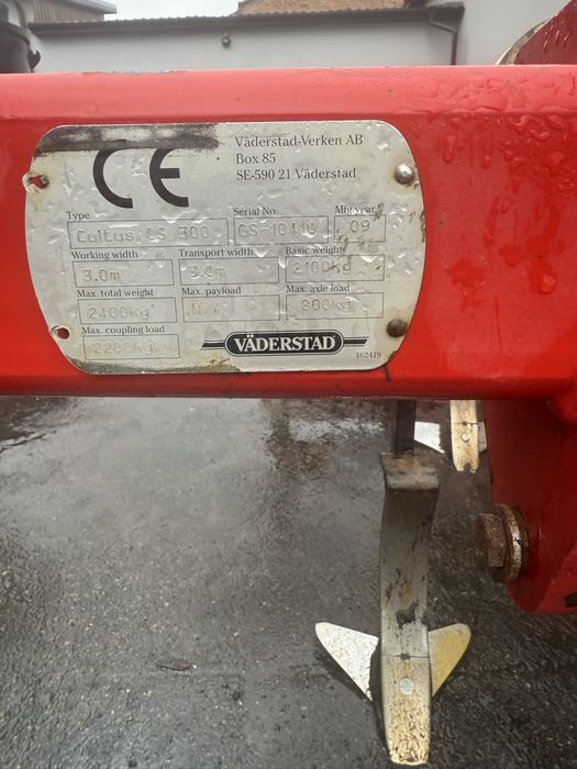 Agregat Vaderstad cultus CS 300
