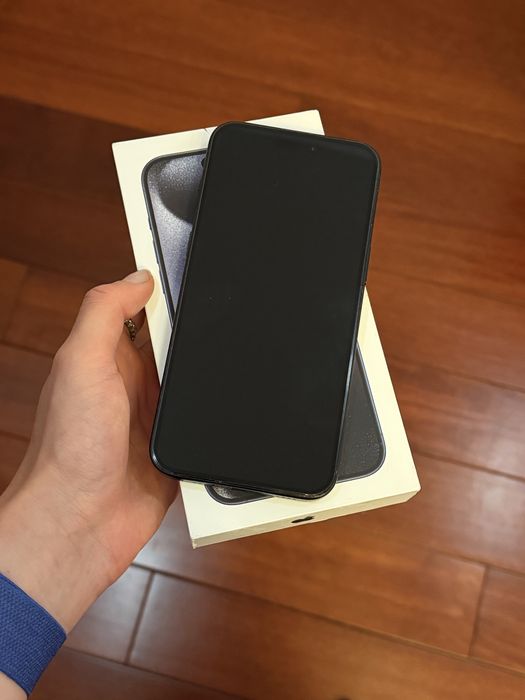 iPhone 15 Pro Max 100% батарея 512GB Blue Titanium