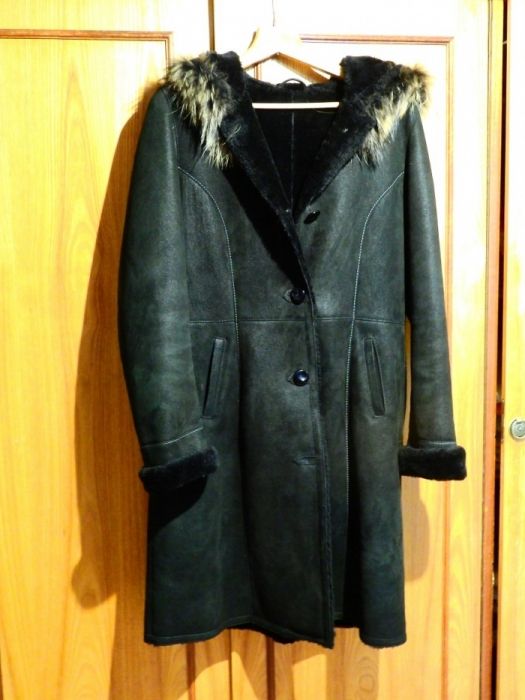 Płaszcz kozuch zimowy