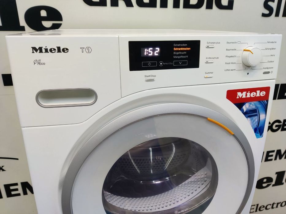 Комплект Miele™. Стиральная машина+Сушильная. Wi-Fi. Прозрачные люки.