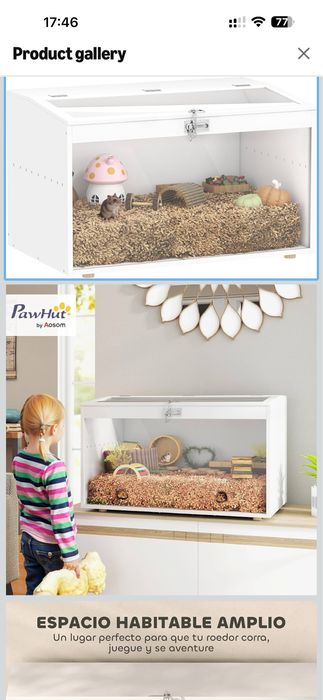 Gaiola\casa para hamster ou outros roedores