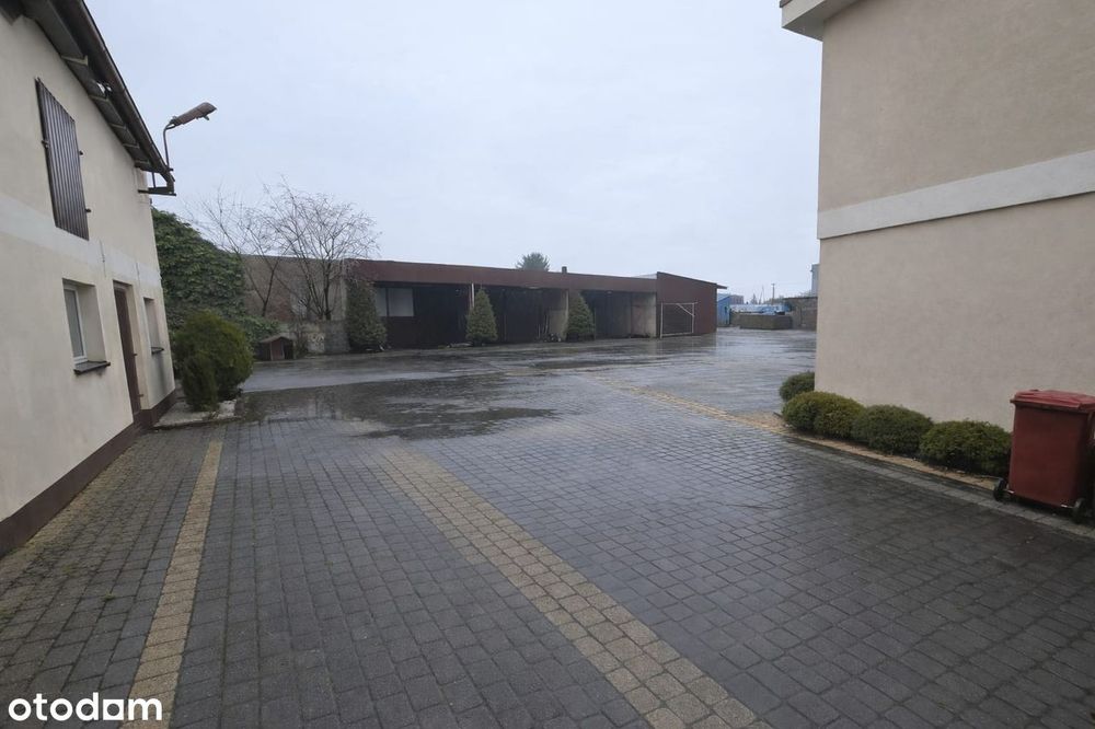 Hala/Magazyn 920 m² z monitoringiem oraz domem z klimatyzacją