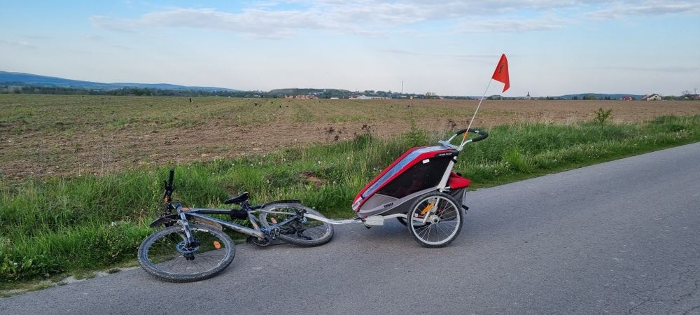 THULE Przyczepka rowerowa COUGAR
Cougar 1 Red