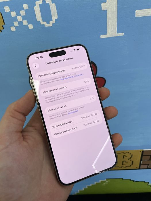 Iphone 15 pro max 256 gb