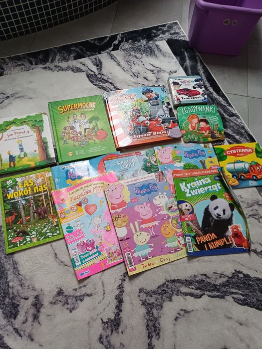 Zestaw książeczek dla dzieci
