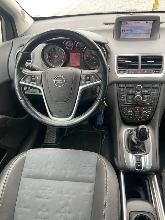Opel Meriva B 1.4 Turbo Benzyna 120 KM, serwis, książka, klima, mały przebieg, Niemcy