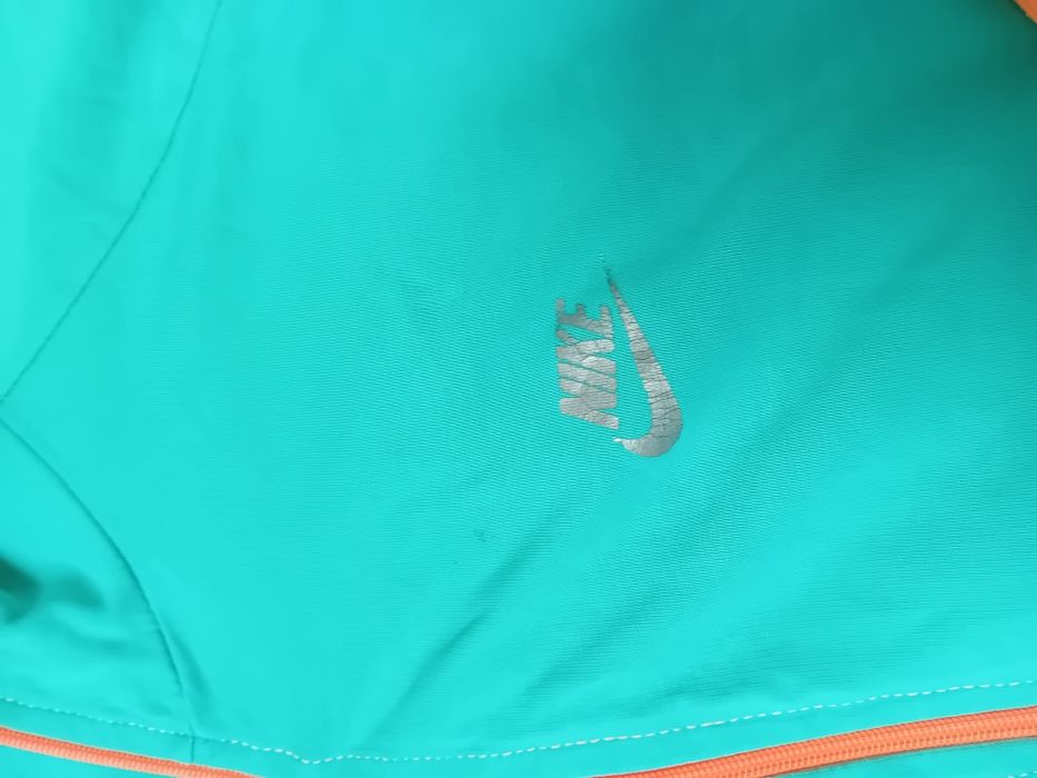 #Nike bluza turkusowa pomarańczowa