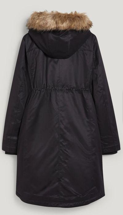 Płaszcz ciążowy ze wstawką na niemowlę rozm. 36